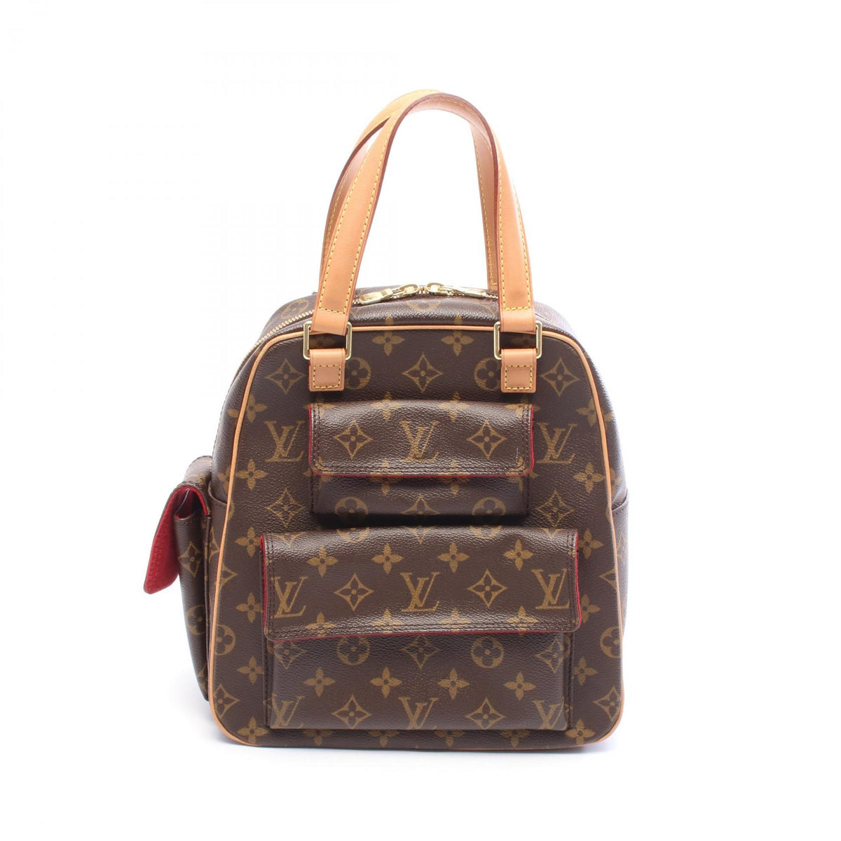 ルイ・ヴィトン エクサントリシテ モノグラム ハンドバッグ ブラウン系 バッグ LOUIS VUITTON
