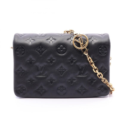 ルイ・ヴィトン ポシェットクッサン ショルダーバッグ ブラック系 ノワール バッグ LOUIS VUITTON