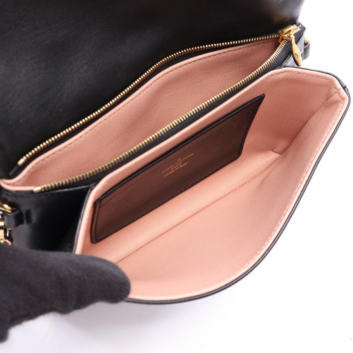 ルイ・ヴィトン ポシェットクッサン ショルダーバッグ ブラック系 ノワール バッグ LOUIS VUITTON
