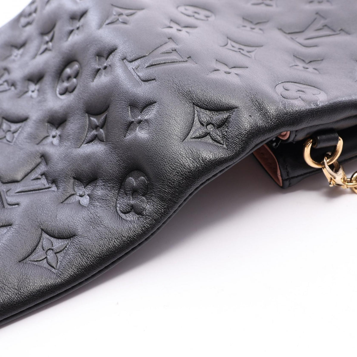 ルイ・ヴィトン ポシェットクッサン ショルダーバッグ ブラック系 ノワール バッグ LOUIS VUITTON