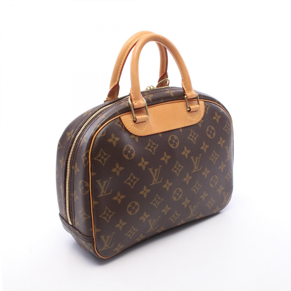 ルイ・ヴィトン トゥルーヴィル ハンドバッグ ブラウン系 バッグ LOUIS VUITTON