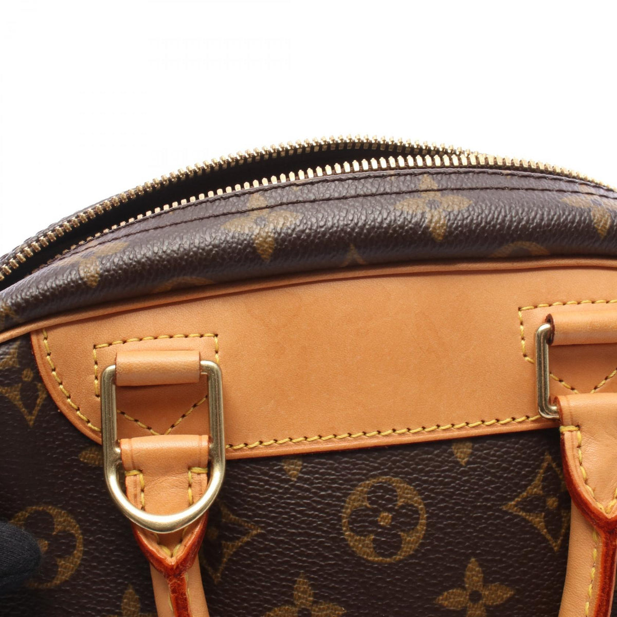 ルイ・ヴィトン トゥルーヴィル ハンドバッグ ブラウン系 バッグ LOUIS VUITTON
