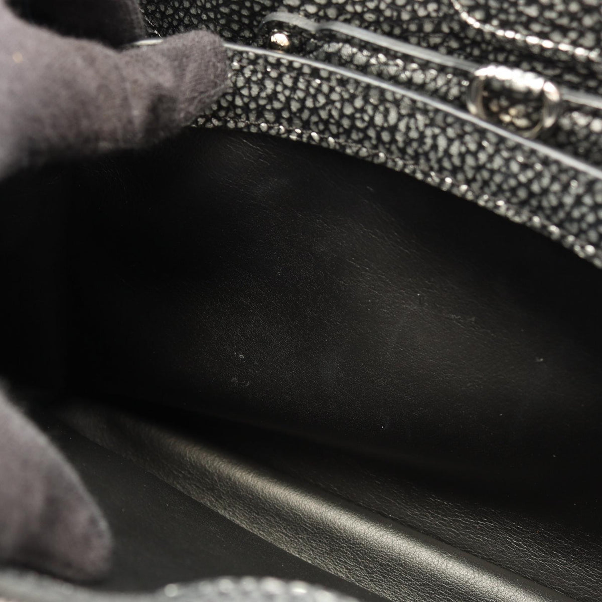 ルイ・ヴィトン カプシーヌMM 2WAY ハンドバッグ シルバー系 シルバー バッグ LOUIS VUITTON