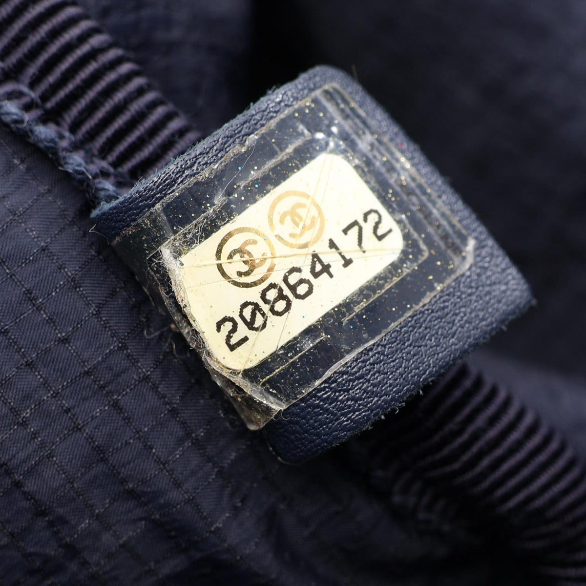 シャネル マトラッセ バックパック リュックサック バックパック ネイビー系 ホワイト系 バッグ CHANEL