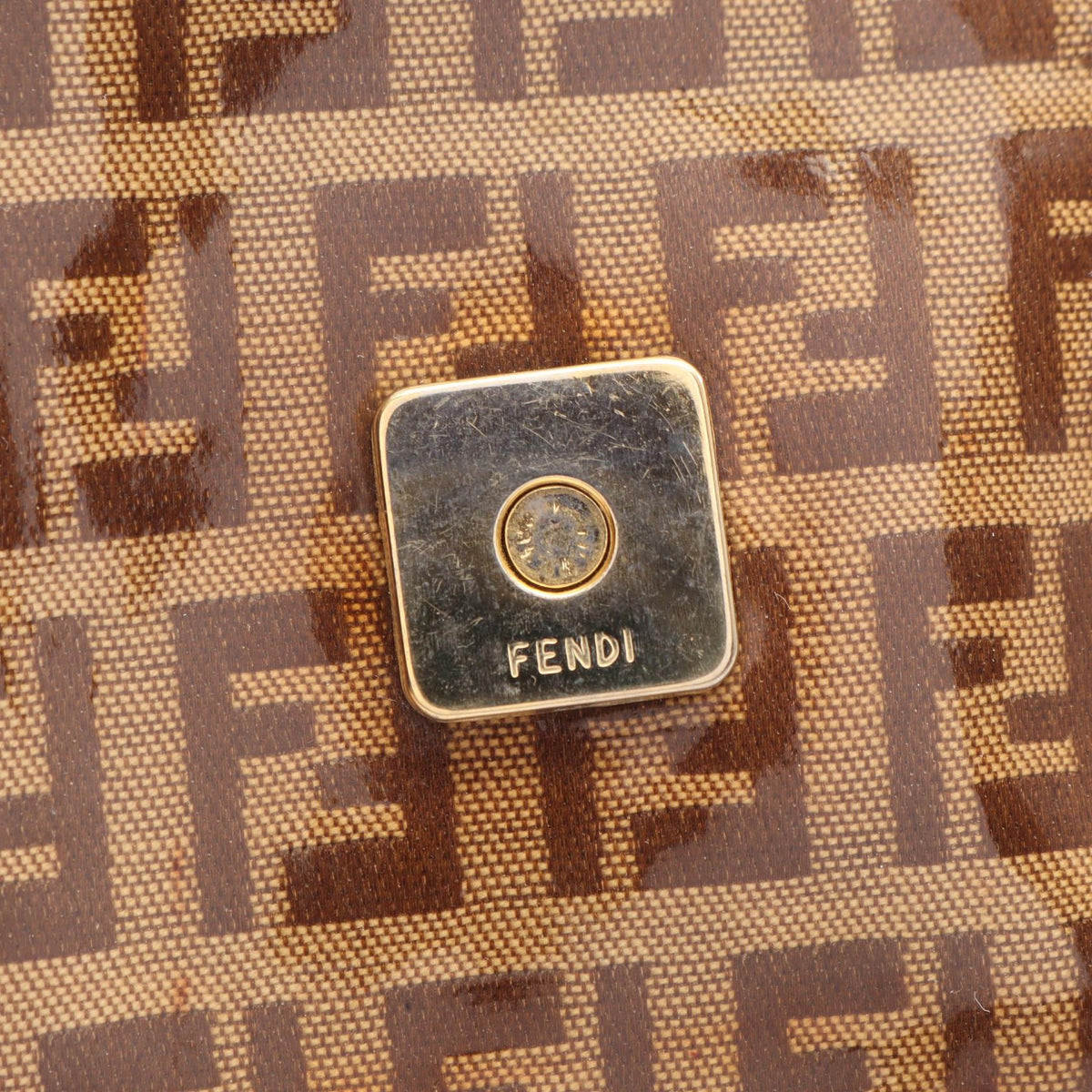 フェンディ マンマバケット ズッカ ハンドバッグ ベージュ系 ブラウン系 バッグ FENDI