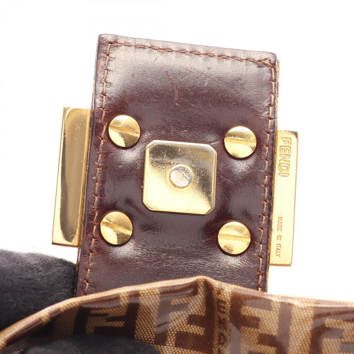 フェンディ マンマバケット ズッカ ハンドバッグ ベージュ系 ブラウン系 バッグ FENDI