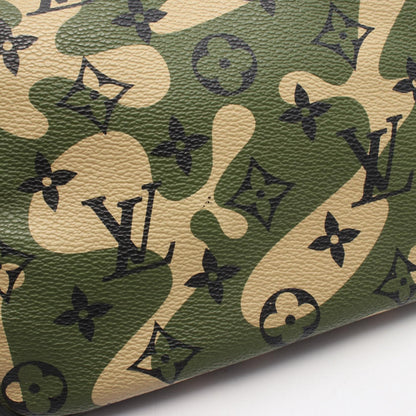 ルイ・ヴィトン LV × TM スピーディ35 モノグラモフラージュ ハンドバッグ カーキ系 ブラウン系 ブラック系 バッグ LOUIS VUITTON