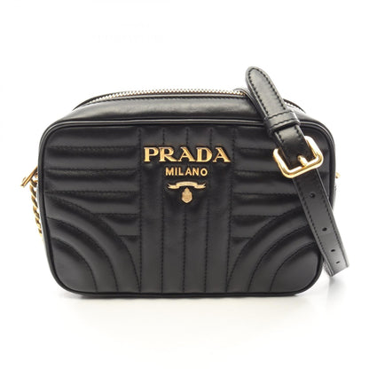 プラダ SOFT CALF IMPUN ショルダーバッグ ブラック系 バッグ PRADA