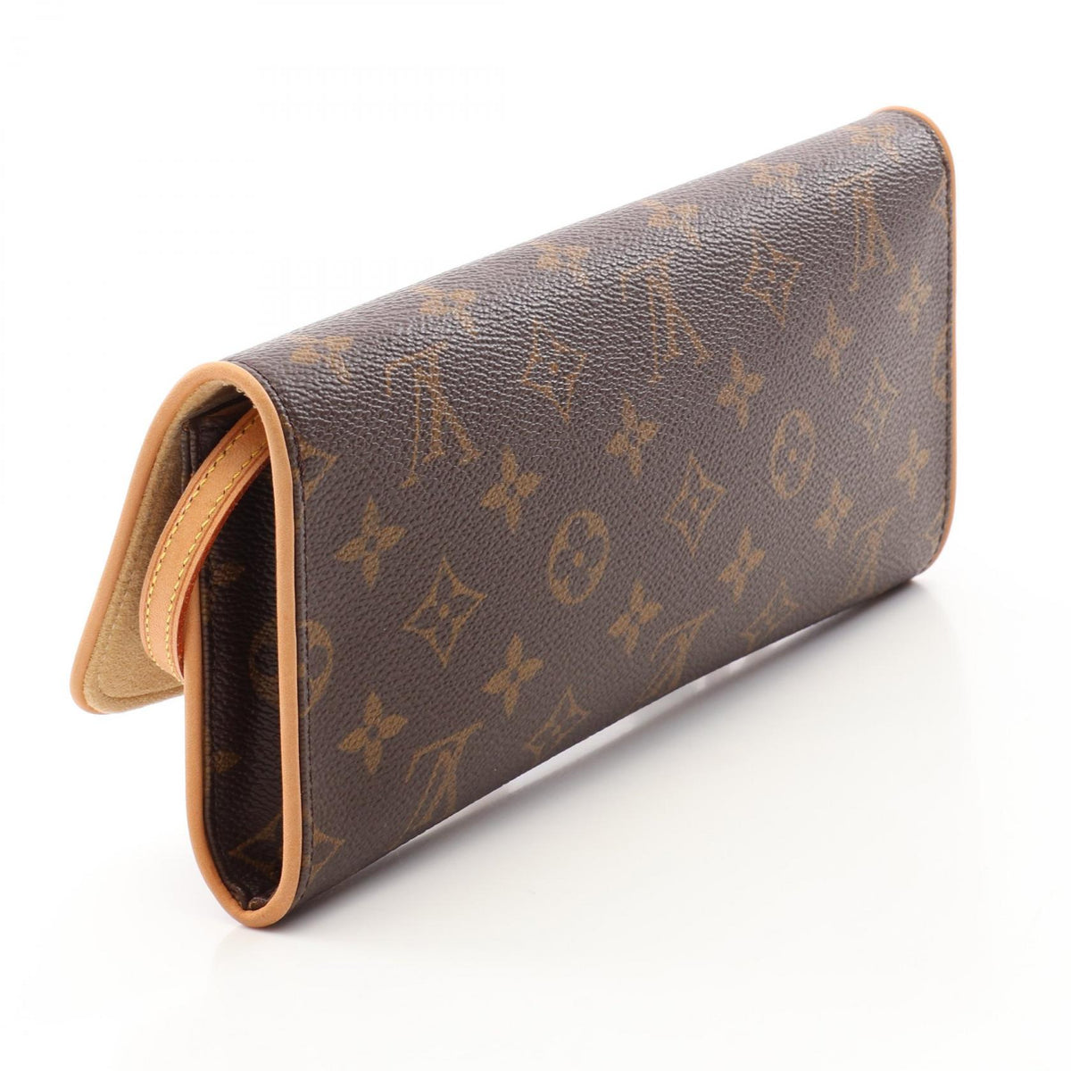 ルイ・ヴィトン ポシェットツインGM モノグラム ショルダーバッグ ブラウン系 バッグ LOUIS VUITTON
