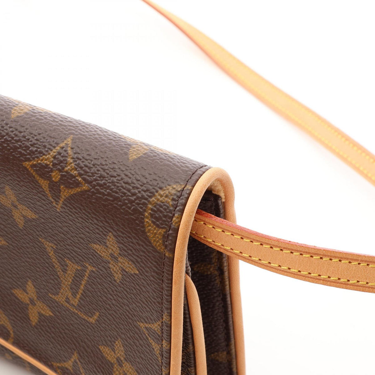 ルイ・ヴィトン ポシェットツインGM モノグラム ショルダーバッグ ブラウン系 バッグ LOUIS VUITTON