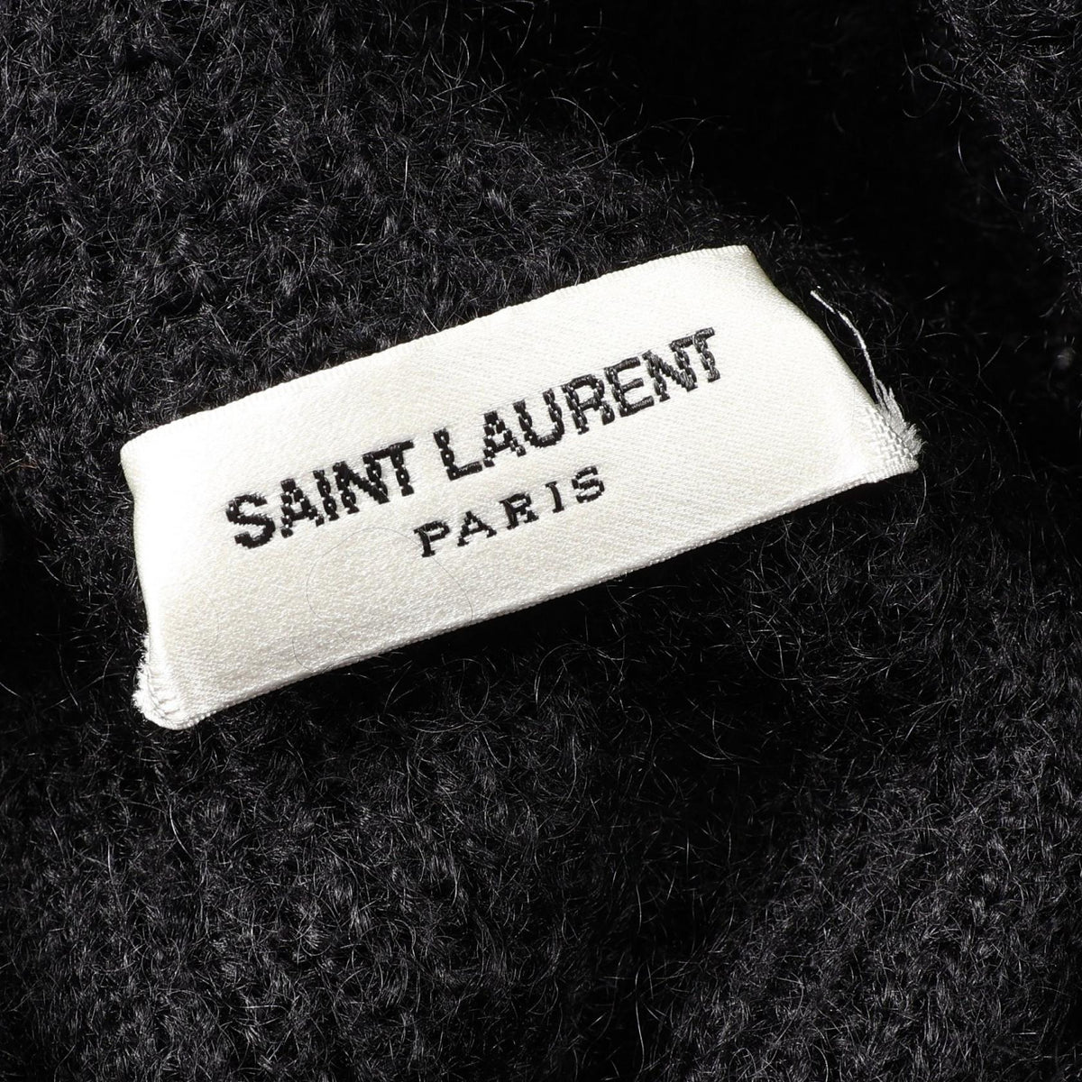 サンローランパリ ハイネック ニット ブラック系 トップス SAINT LAURENT PARIS