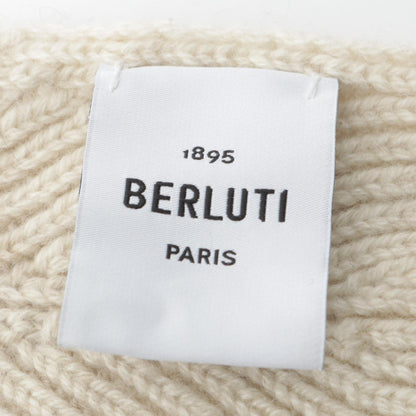 ベルルッティ ヘリンボーン マフラー ベージュ系 財布・小物 BERLUTI