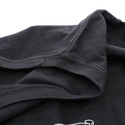 クロムハーツ スクロールラベル アームロゴ ポケット付き 長袖Tシャツ ブラック系 トップス CHROME HEARTS