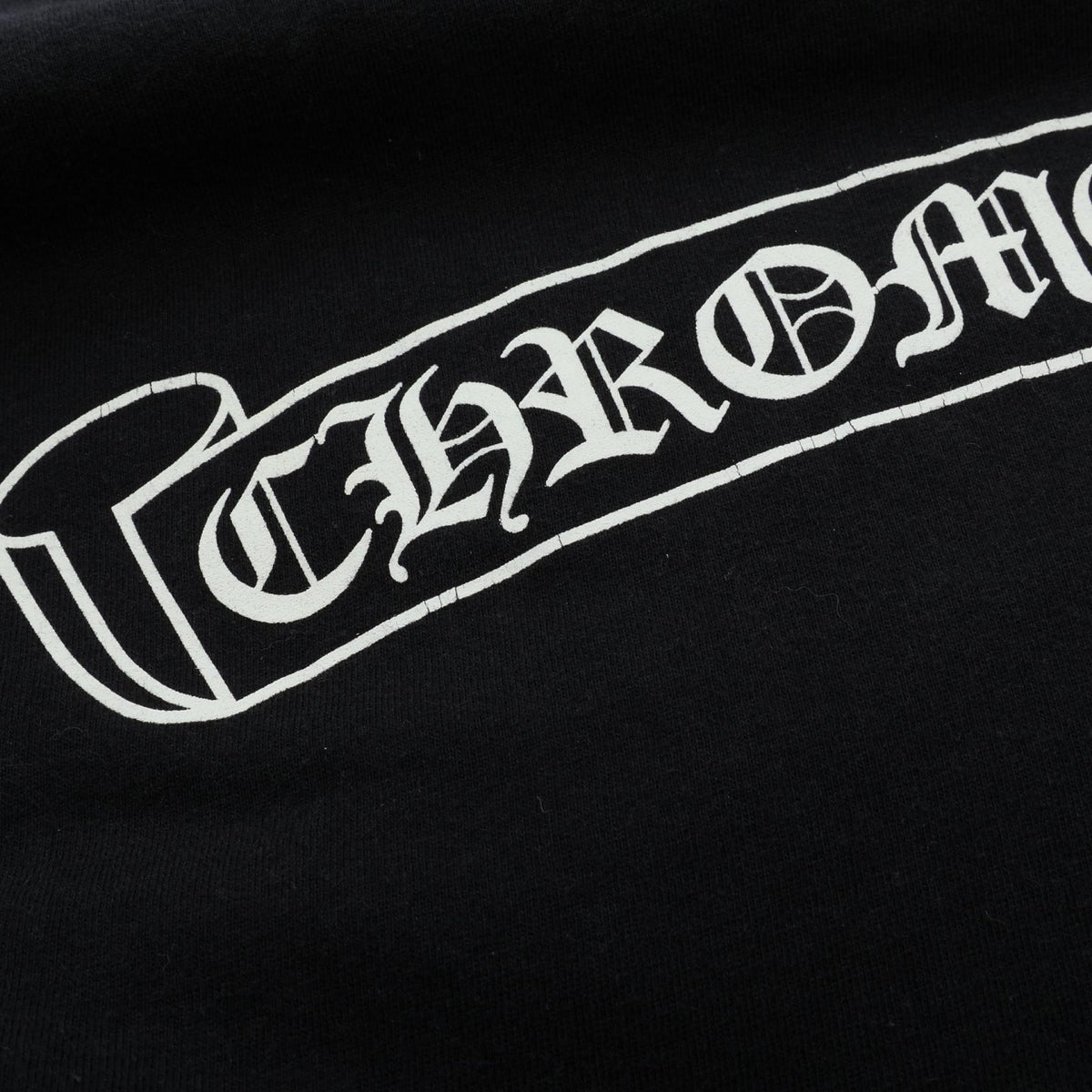 クロムハーツ スクロールラベル アームロゴ ポケット付き 長袖Tシャツ ブラック系 トップス CHROME HEARTS