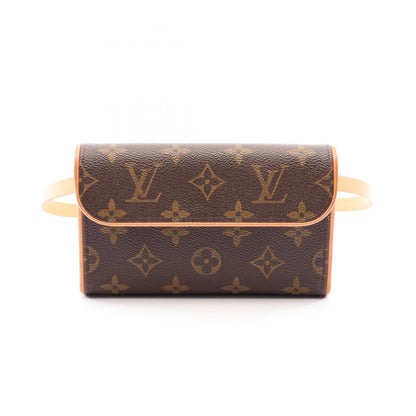 ルイ・ヴィトン ポシェットフロランティーヌ モノグラム ウエストバッグ ボディバッグ ブラウン系 バッグ LOUIS VUITTON