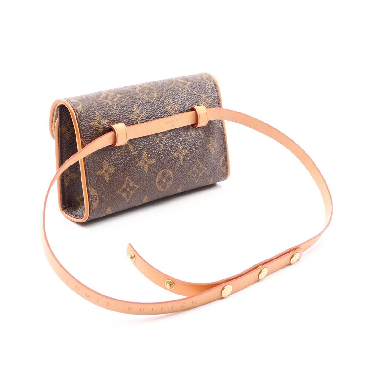 ルイ・ヴィトン ポシェットフロランティーヌ モノグラム ウエストバッグ ボディバッグ ブラウン系 バッグ LOUIS VUITTON