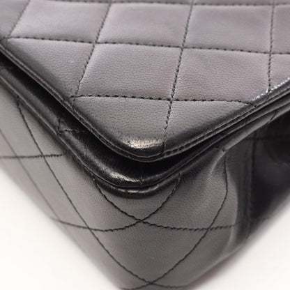 シャネル ミニマトラッセ フルフラップ ショルダーバッグ ブラック系 バッグ CHANEL