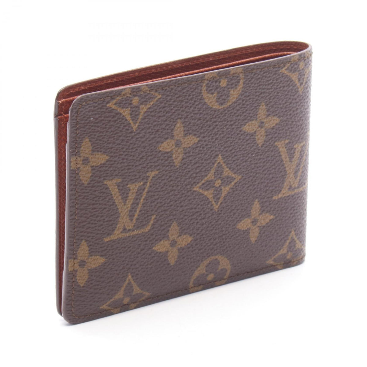 ルイ・ヴィトン ポルトフォイユ ミュルティプル 二つ折り財布 ブラウン系 財布・小物 LOUIS VUITTON