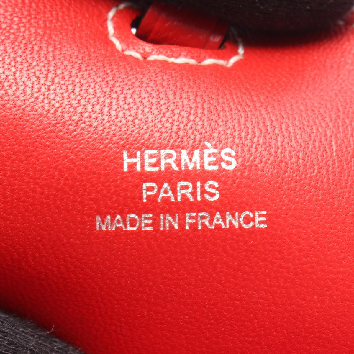 エルメス インザループトゥーゴーGM ルージュクー 携帯・スマホアクセサリー レッド系 シェーブル アクセサリー HERMES