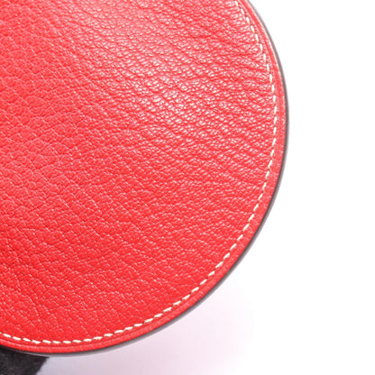エルメス インザループトゥーゴーGM ルージュクー 携帯・スマホアクセサリー レッド系 シェーブル アクセサリー HERMES