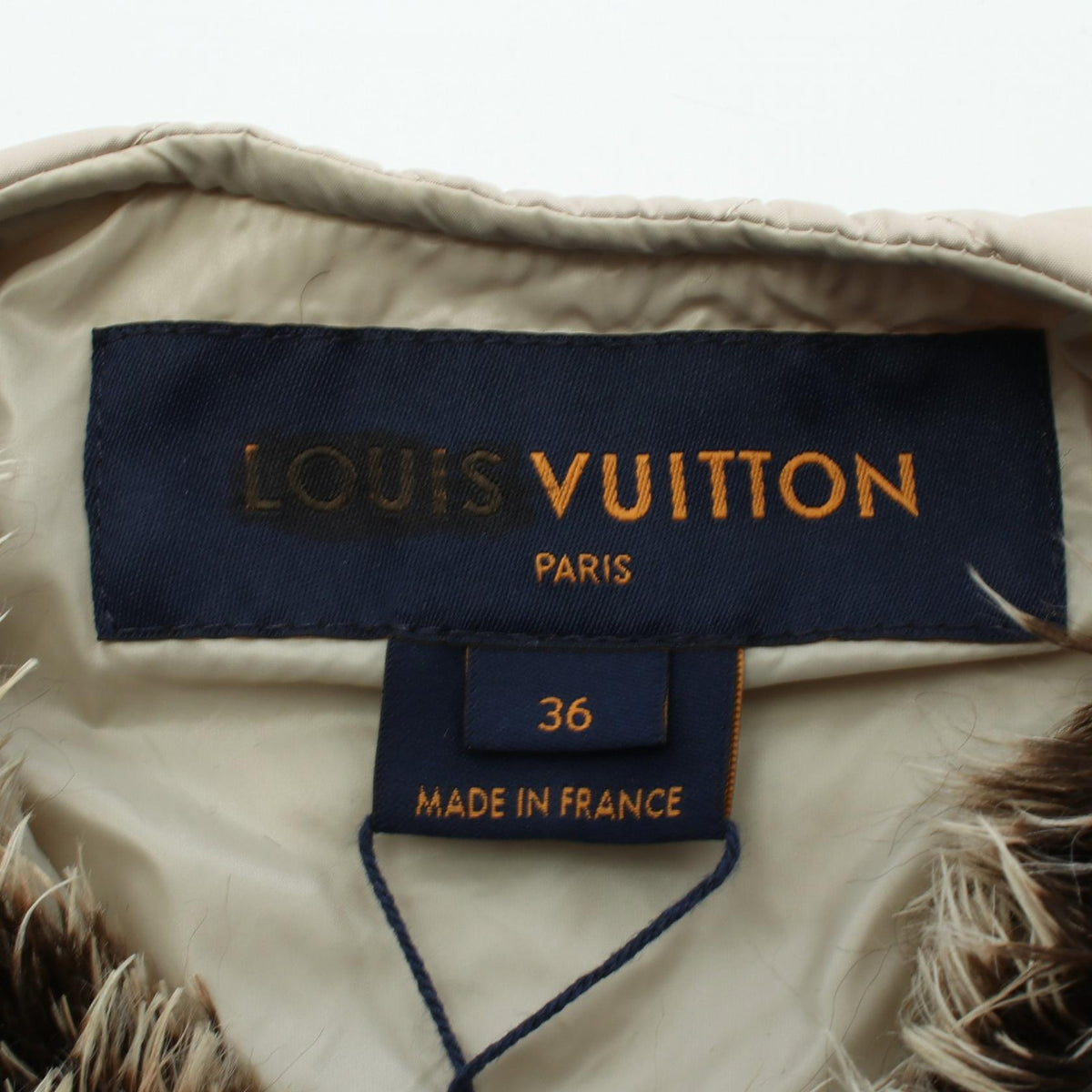ルイ・ヴィトン 切替 その他コート ベージュ系 ブラウン系 ベージュ アウター LOUIS VUITTON