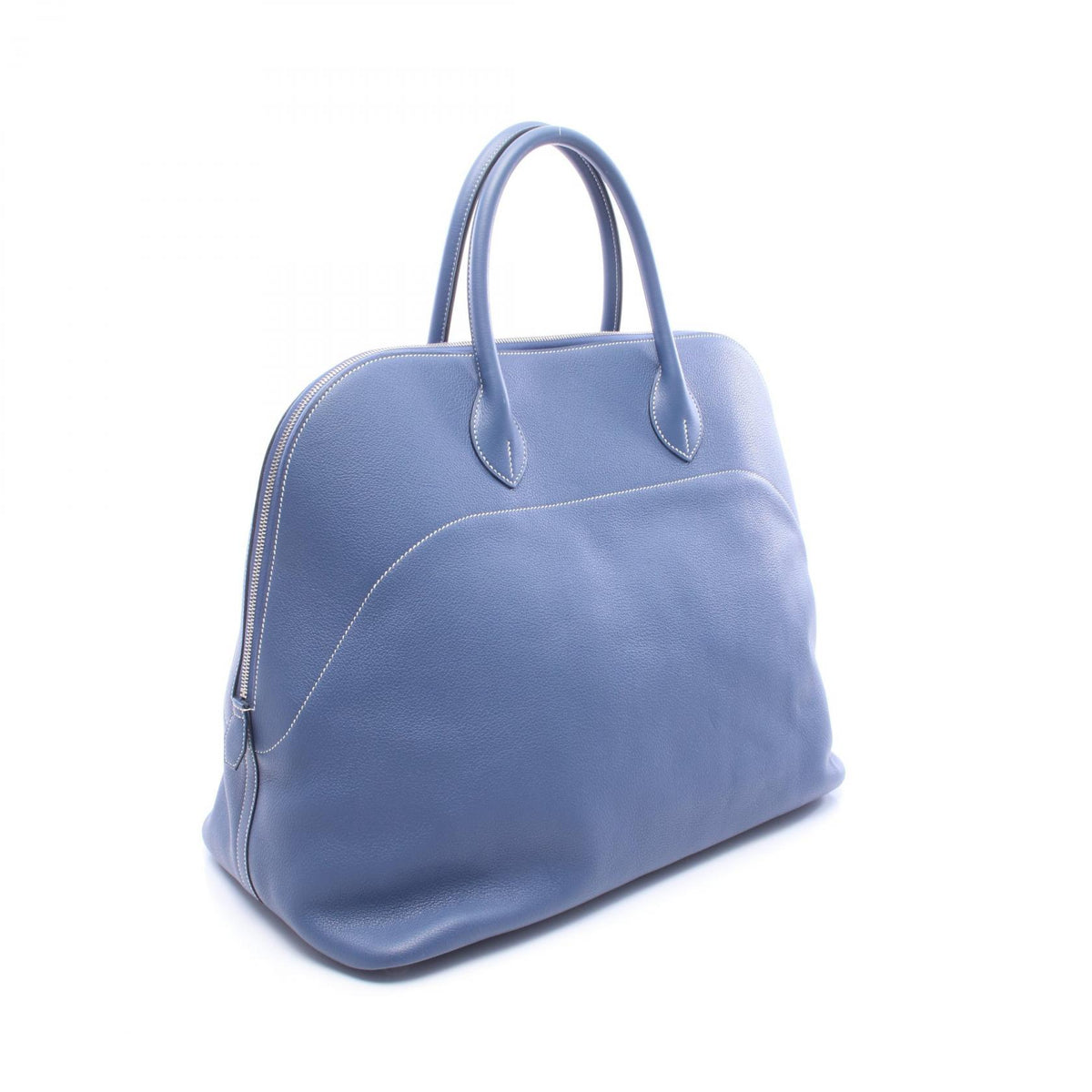 エルメス ボリードリラックス45 ハンドバッグ ブルー系 エバーカラー バッグ HERMES