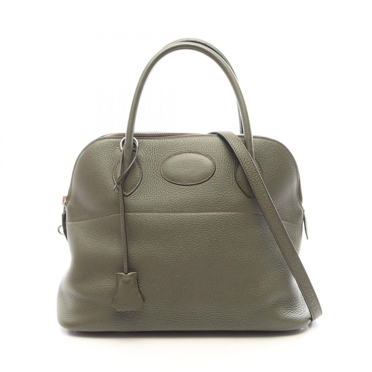 エルメス ボリード31 2WAY ハンドバッグ カーキ系 トリヨンクレマンス バッグ HERMES