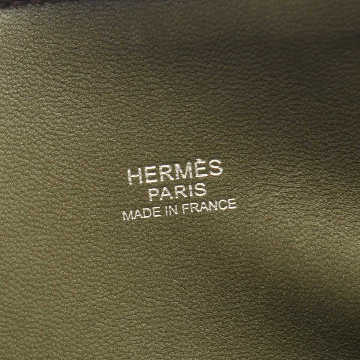 エルメス ボリード31 2WAY ハンドバッグ カーキ系 トリヨンクレマンス バッグ HERMES