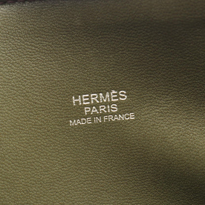 エルメス ボリード31 2WAY ハンドバッグ カーキ系 トリヨンクレマンス バッグ HERMES