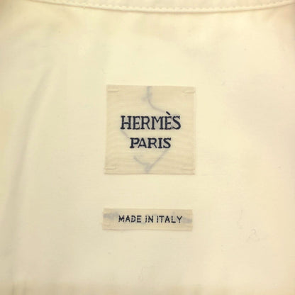 コート コート コットン ホワイト エルメス アウター HERMES