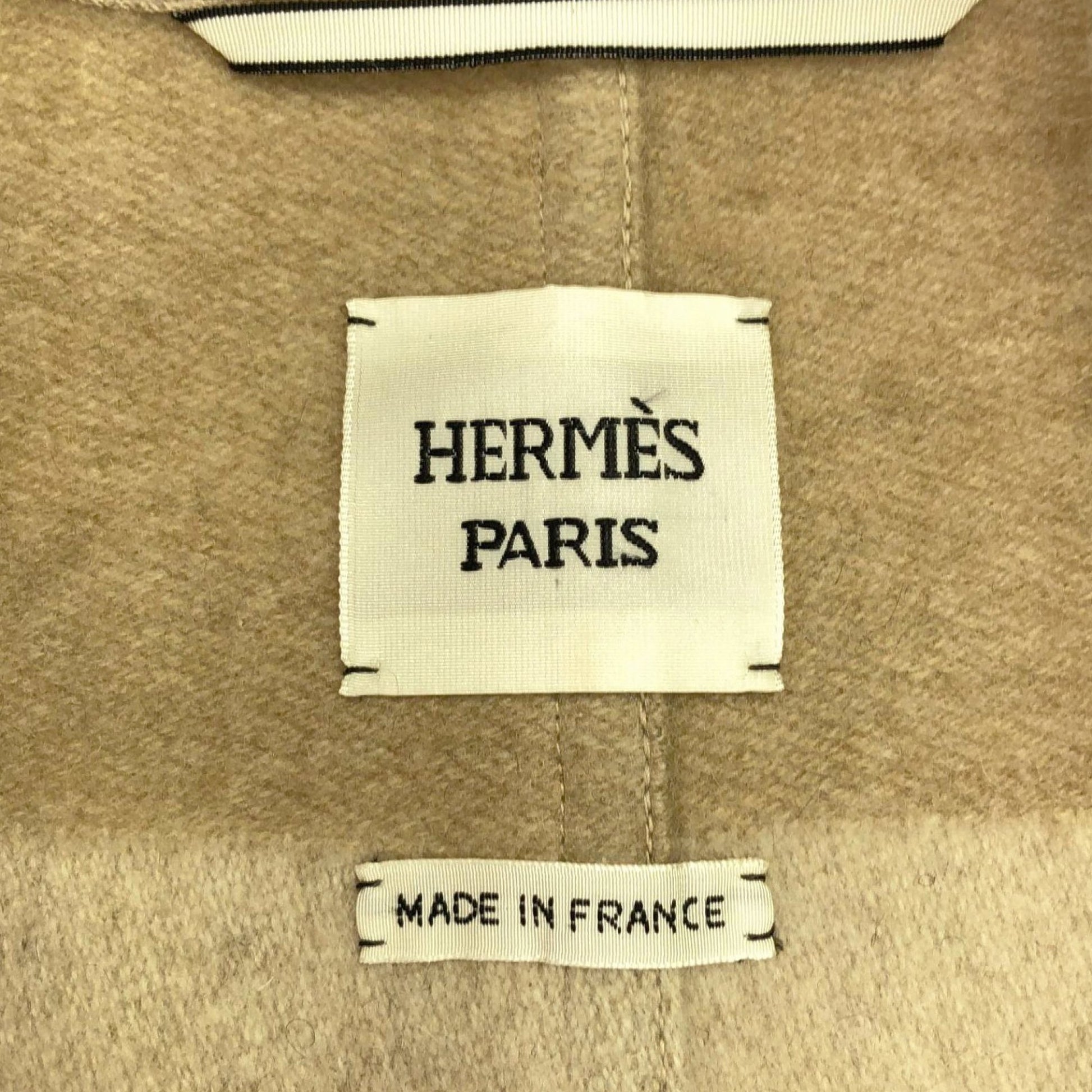 コート コート カシミヤ ベージュ エルメス アウター HERMES