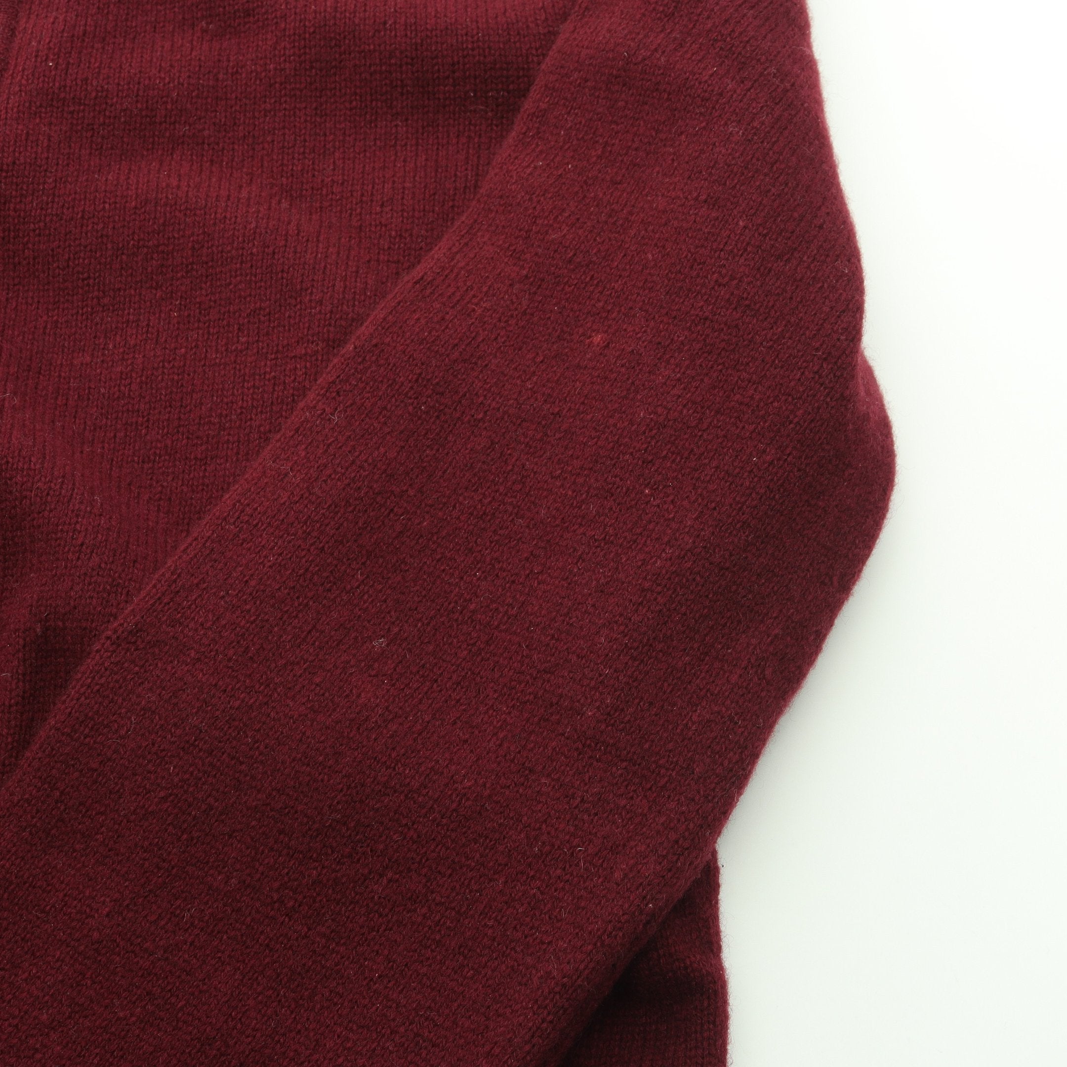 ニットセット アンサンブル カシミヤ ボルドー シャネル – RECLO