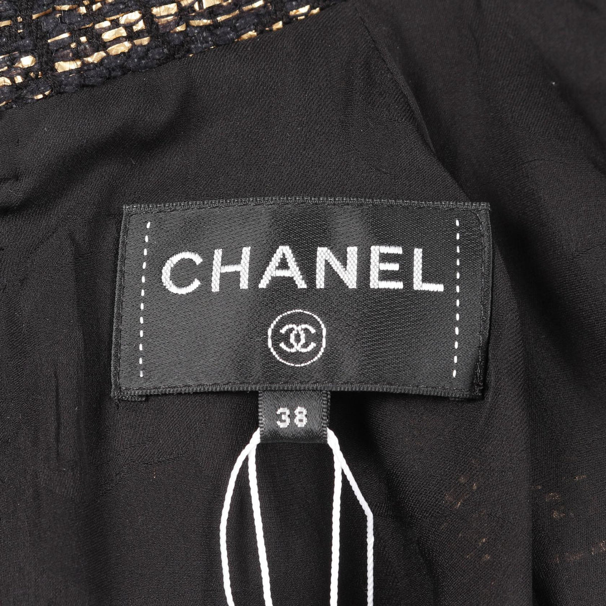 シャネル ワンピース ブラック系 ゴールド系 ワンピース CHANEL
