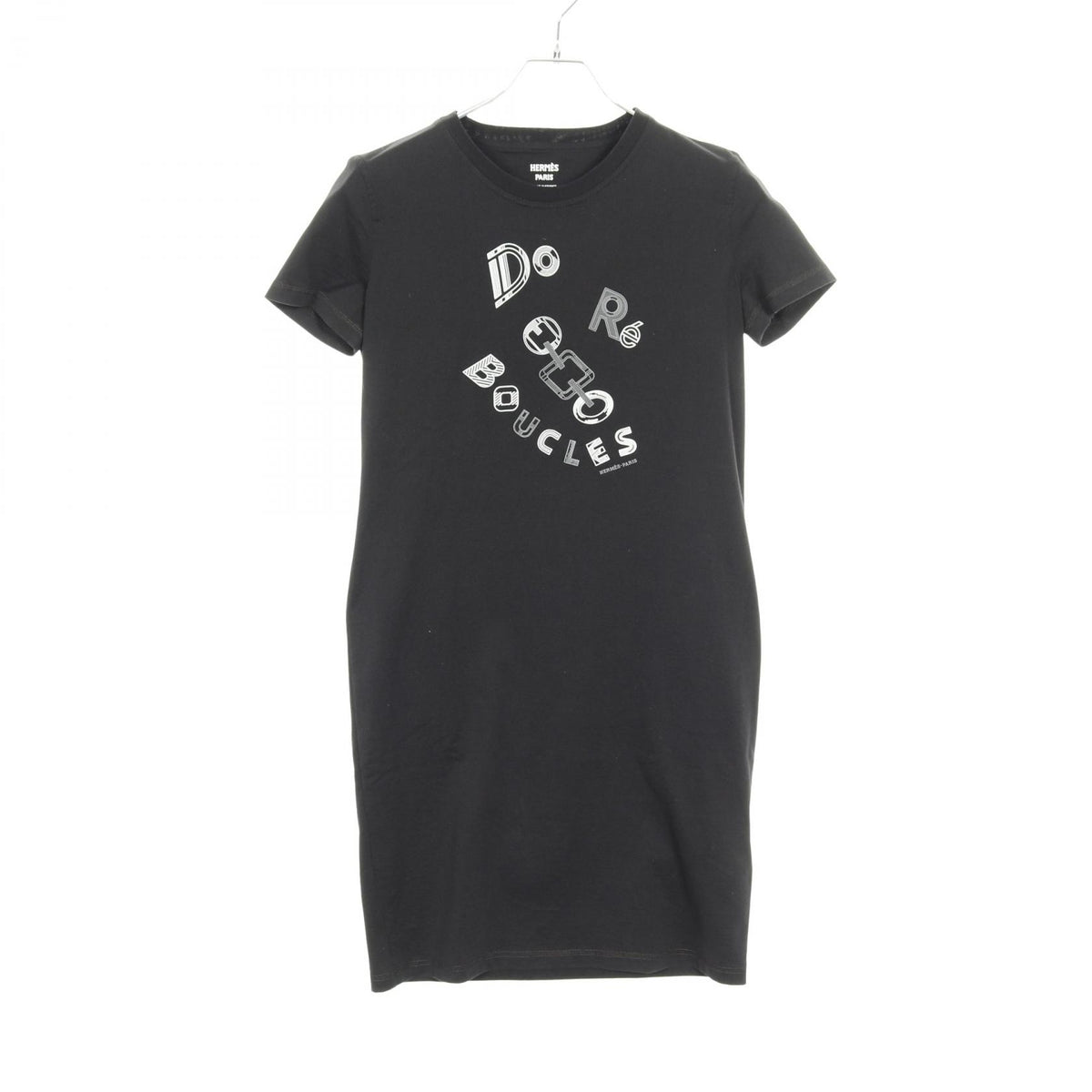 エルメス マイクロドレス Tシャツ ワンピース ブラック系 ワンピース HERMES
