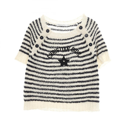 ディオール Dior Marinière ニット アイボリー系 ネイビー系