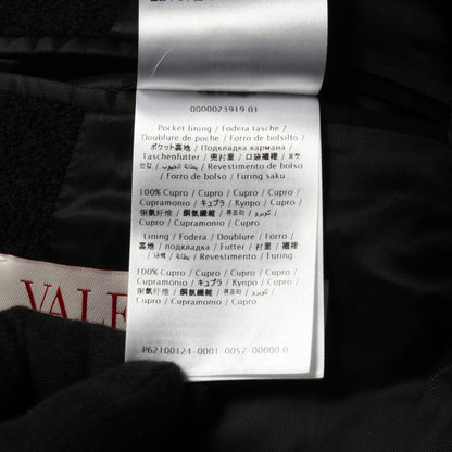 ヴァレンチノ Vロゴ ダブルブレスト その他ジャケット ブラック系 ホワイト系