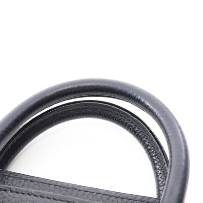 ラゲージ ナノショッパー ハンドバッグ レザー ブラック 2WAY セリーヌ バッグ CELINE