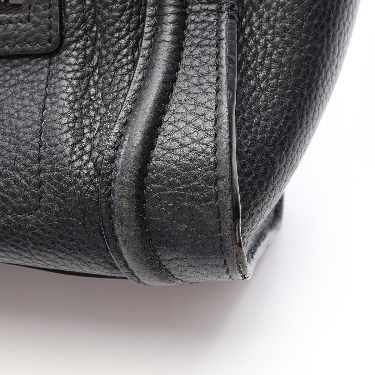 ラゲージ ナノショッパー ハンドバッグ レザー ブラック 2WAY セリーヌ バッグ CELINE