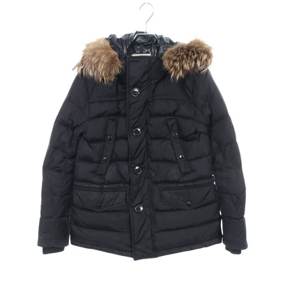 CHARENTE ダウンジャケット ナイロン ブラック フード付き モンクレール アウター MONCLER