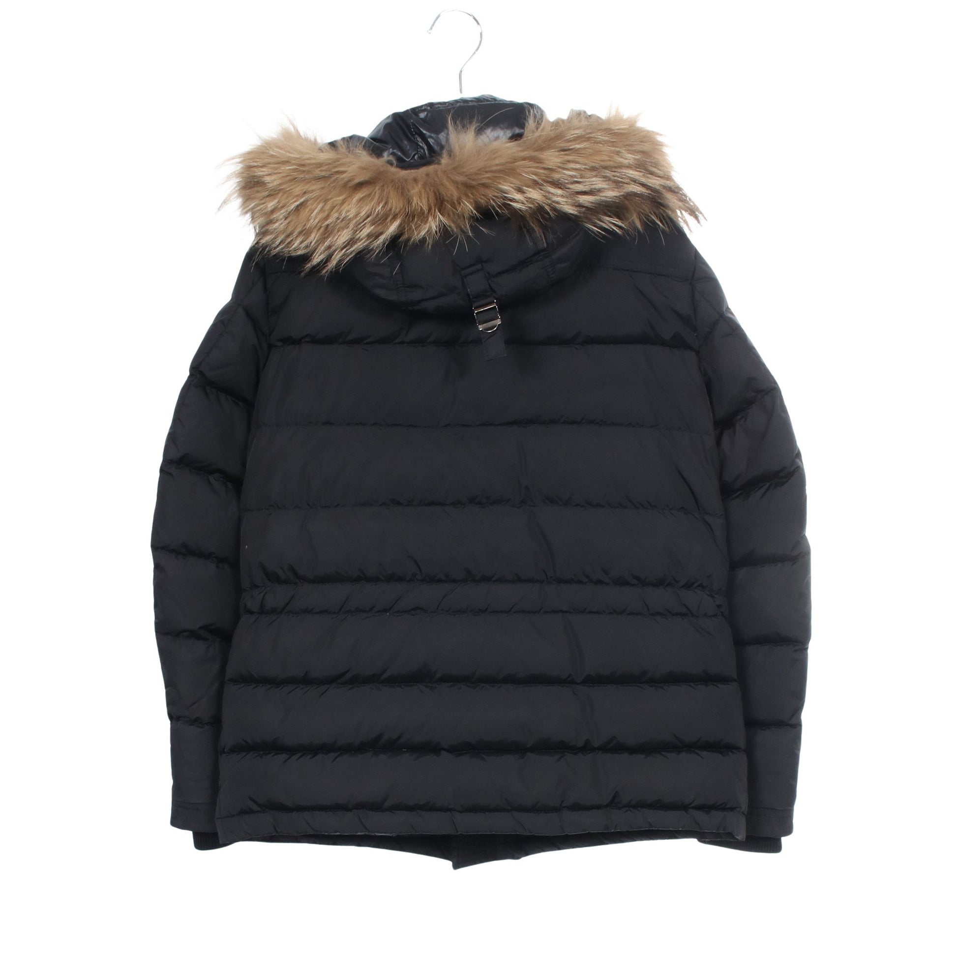 CHARENTE ダウンジャケット ナイロン ブラック フード付き モンクレール アウター MONCLER