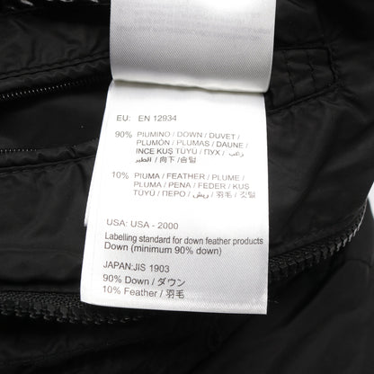 CHARENTE ダウンジャケット ナイロン ブラック フード付き モンクレール アウター MONCLER