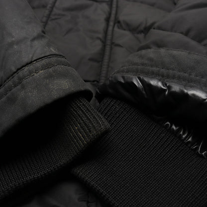 CHARENTE ダウンジャケット ナイロン ブラック フード付き モンクレール アウター MONCLER
