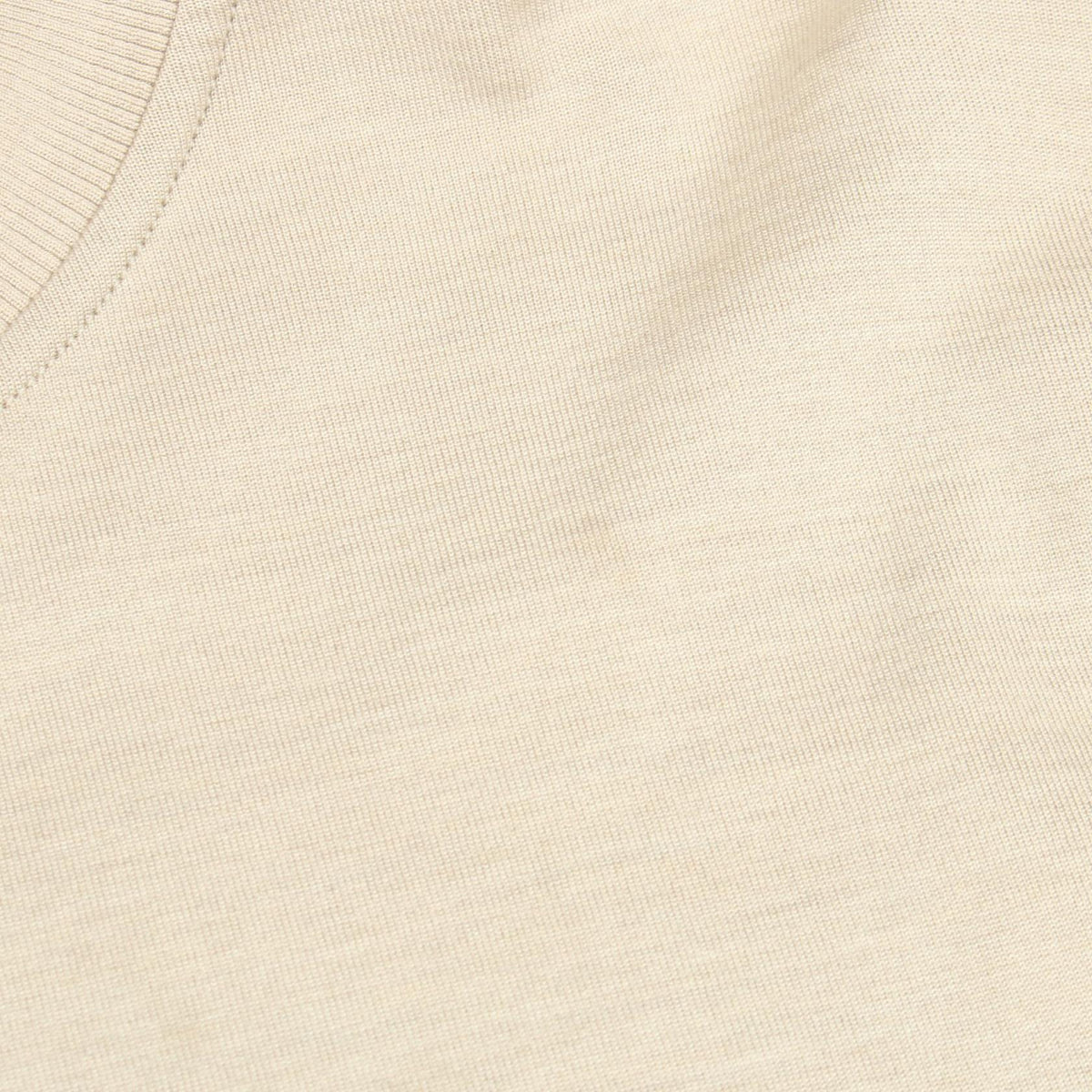 エルメス セリエワッペン 長袖Tシャツ ベージュ系 シルク