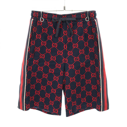 グッチ ジャンボGG パンツ ネイビー系 レッド系