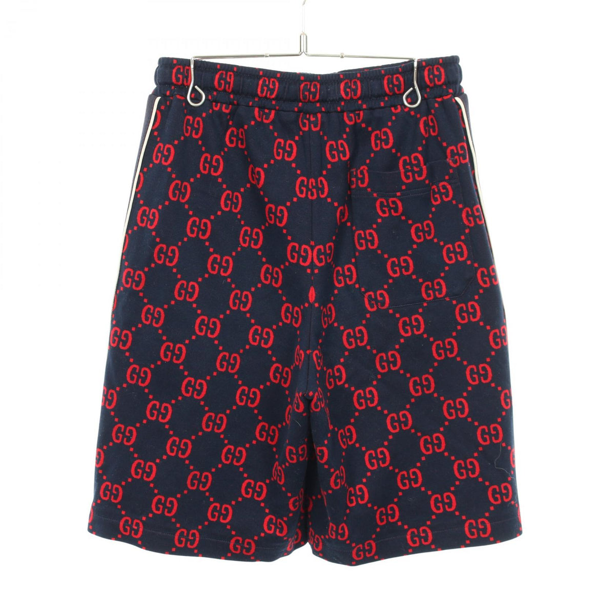 グッチ ジャンボGG パンツ ネイビー系 レッド系