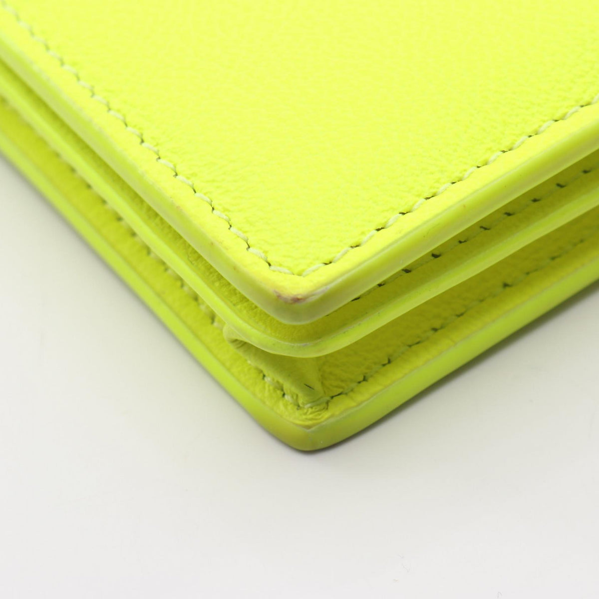 バレンシアガ PAPIER ZA THIN CARD カードケース グリーン系