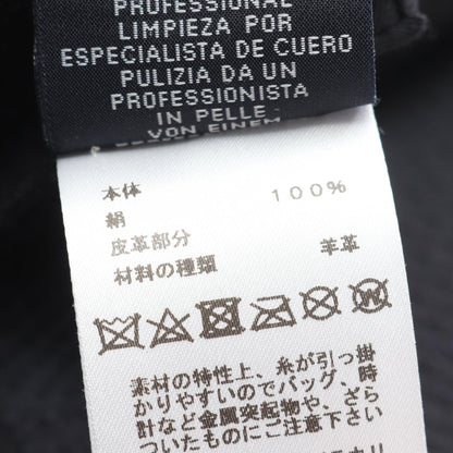 エルメス コーチング ペルル ブルーノワール ストール ネイビー系 シルク