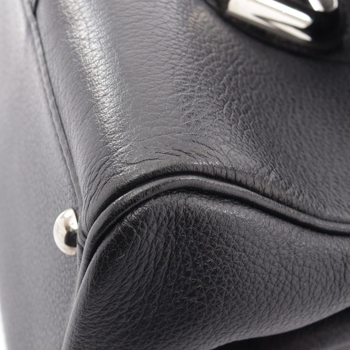 デルヴォー ブリヨン ミニ 2WAY ハンドバッグ ブラック系 バッグ DELVAUX