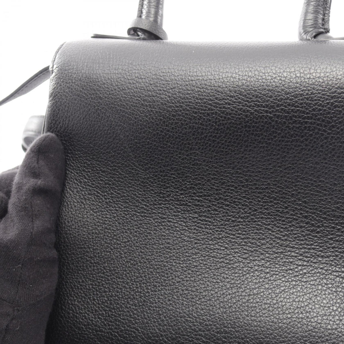 デルヴォー ブリヨン ミニ 2WAY ハンドバッグ ブラック系 バッグ DELVAUX
