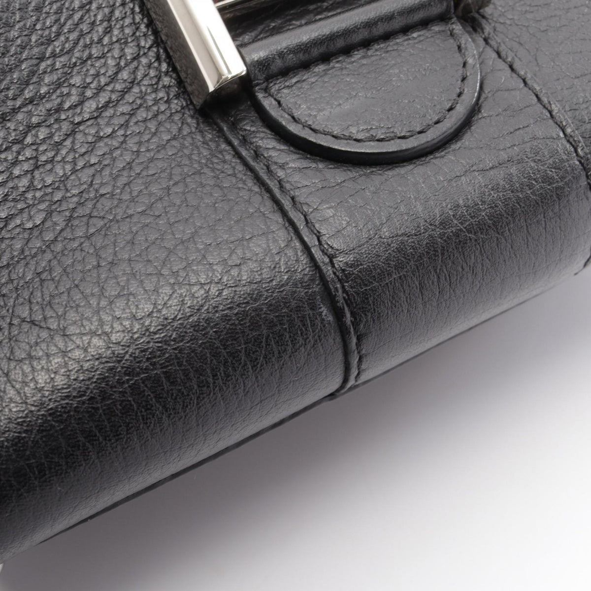 デルヴォー ブリヨン ミニ 2WAY ハンドバッグ ブラック系 バッグ DELVAUX
